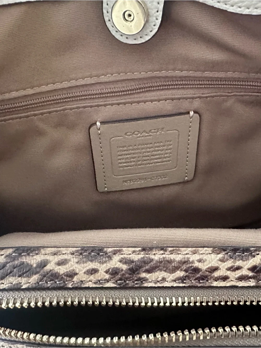Coach Kristy colorblock Shoulder Bag